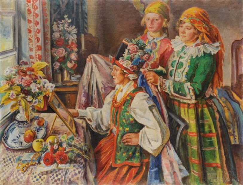 https://commons.wikimedia.org/wiki/File:Ignacy_Pieńkowski_-_Panna_młoda_1926.jpg