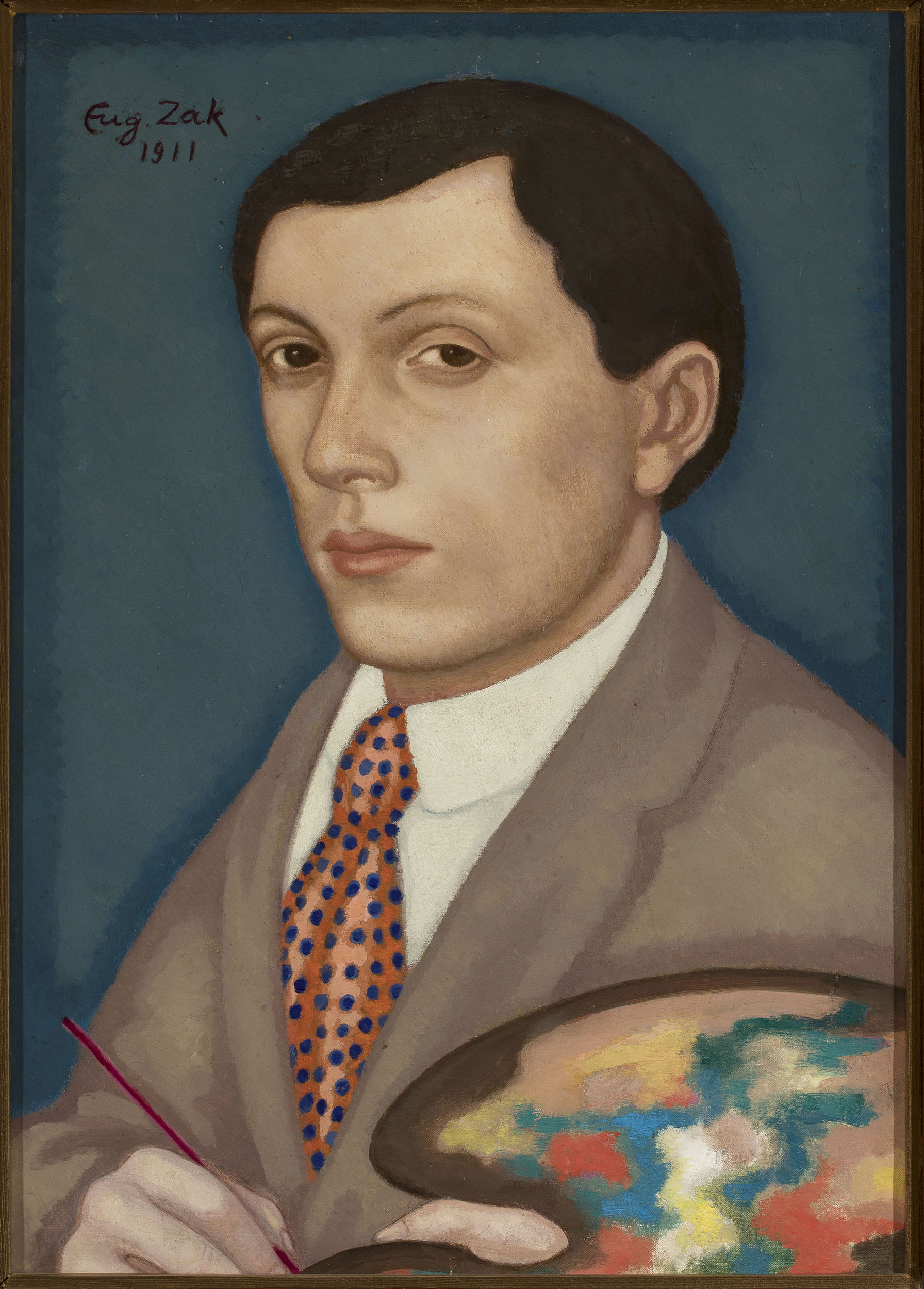 Eugeniusz Zak, Autoportret, 1911, Muzeum Narodowe w Warszawie, licencja PD, źródło: Cyfrowe MNW